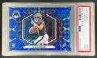 0223 C.J. Stroud 2023 Panini Mosaic Blue Mosaic Prizm RC NFL Debut /99 PSA 9
