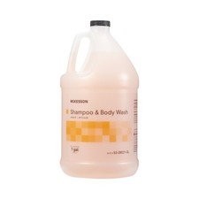 1 Jug McKesson Shampoo  Body Wash 2-in-1 Gel Apricot Scent - 1 Gallon