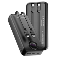 20000Mah Portable Charger 22.5W Fast Charging Power Bank 5 Output 2 Input....