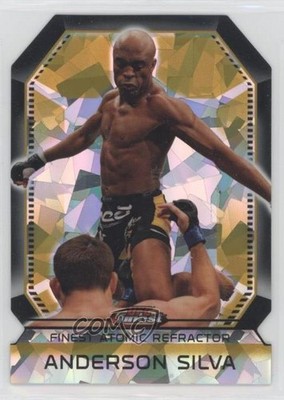 2011 Topps Finest UFC Finest Atomic Refractor Anderson Silva #FAR-2 1j8