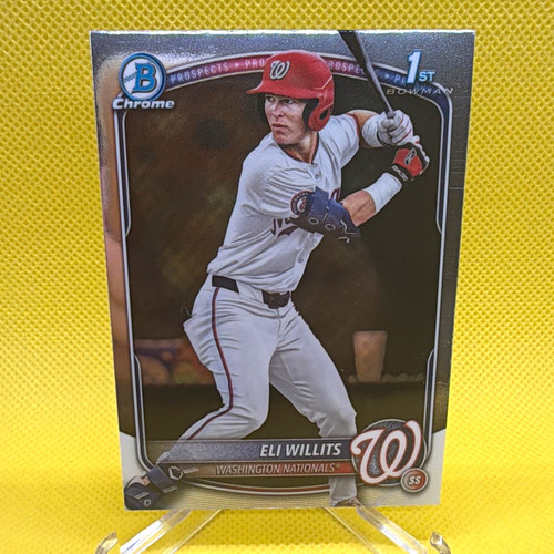 Topps 2025 Bowman Draft Chrome Eli Willits BDC-1 1st Bowman Nationals