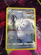 Pokémon TCG Astral Radiance Abomasnow TG01/TG30 Trainer Gallery