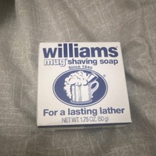 Williams Mug Shaving Soap Bowl 1.75 oz White ...