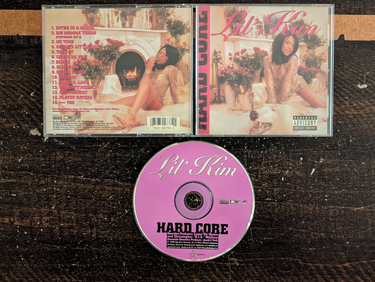 Lil' Kim – Hard Core CD 1996 Parental Advisory Hip Hop Atlantic