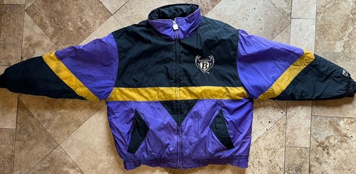 VTG Logo 7 Baltimore Ravens Game Day Puffer Jacket Men's XL NFL Football ๐ - Picture 5 of 18