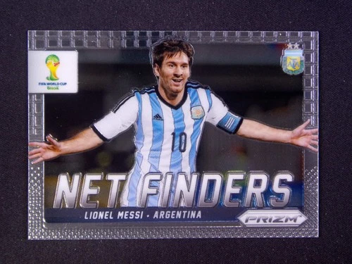 2014 Panini Prizm FIFA World Cup Lionel Messi #2 Argentina Net Finders