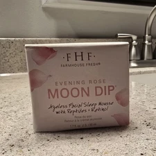Farmhouse Fresh Evening Rose Moon Dip With Peptides And Retinol