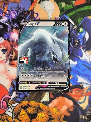 Pokemon Lugia V   Nm Play Price Pack 3 Holo + Stamp Og Card 2023 Pokémon 