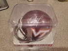 Antonio Freeman Signed Auto VT Virginia Tech Mini Helmet