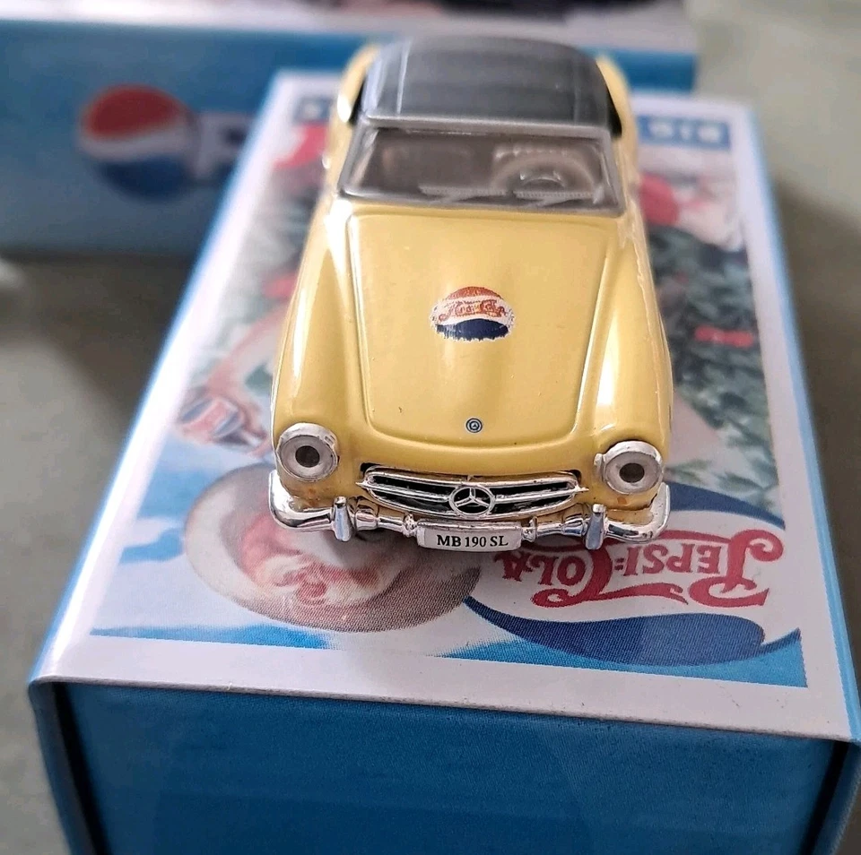 1/72 Mercedes Benz 190SL y Porshe Pepsi Cola COCHES PROMOCIONALES Foto 3 de 4