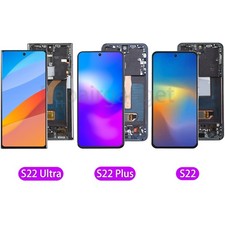 For Samsung Galaxy S22 Ultra/S22 Plus/S22 OLED LCD Touch Screen Replacement Lot