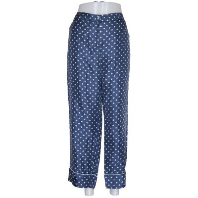 Weekend MaxMara, Hose, Größe: 42/44, Blau/Weiß, Seide, Sonstiges, Damen #ur2