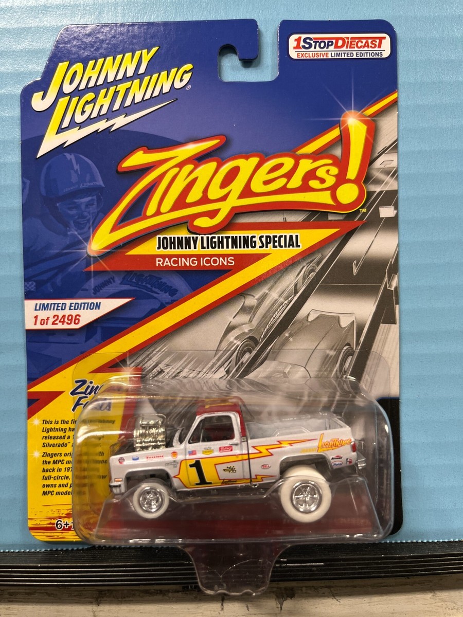 1/64 JOHNNY WHITE LIGHTNING SPECIAL ZINGERS 1973 CHEVROLET C-10