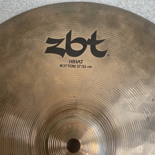 Zildjian 13” ZBT HiHat Cymbal bottom - Picture 3 of 9