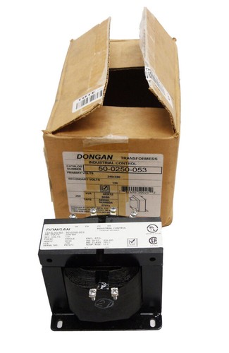 NEW DONGAN 50-0250-053 TRANSFORMER 240-480V 50/60HZ