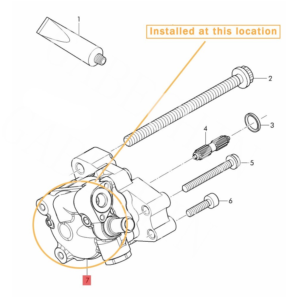 For Bentley Continental Flying Spur, GT, GTC POWER STEERING PUMP  3W0422154J