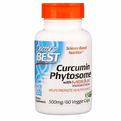 DOCTOR'S BEST, CURCUMIN PHYTOSOME Meriva 500mg 60 Veg. Kapseln SUPER PREIS