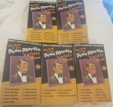 Lot Of 5 The Best Of The Dean Martin Variety Hour VHS Vol. 6,18,19,20, Spec Edit