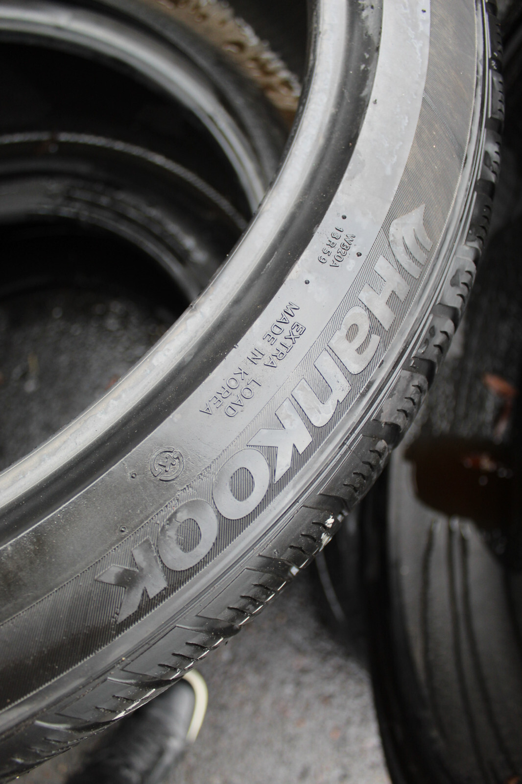 275 40 22 Hankook, Winter, XL, M+S, 107V, x2 A Pair 5.0mm (F1_tyres) FO L2980