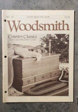 Woodsmith Woodworking Wood Blanket Chest Project Instruction Book Mar/April 1984