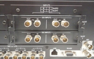 Panasonic AV-HS400 w/ Two AV-HS04M1 SDI Option Boards | eBay