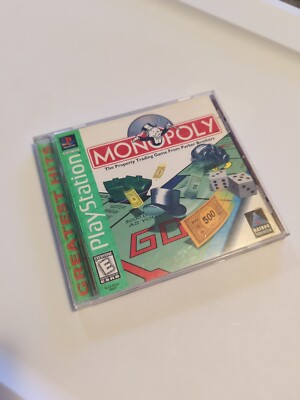 Monopoly Greatest Hits GH Sony PlayStation 1 PS1 1997 