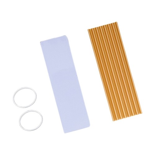 M.2 SSD Heatsink Thermal Pad Heatsink Aluminium Cooling with Silicone Thermal - Afbeelding 6 van 11