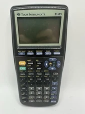 Texas Instruments TI-83 Graphing Calculator w/ Cover