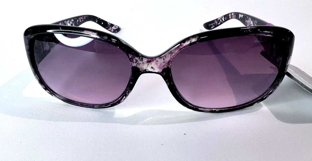 Foster Grant Scratch Impact Resistant Sunglasses Floral Womens 100 UV Protect