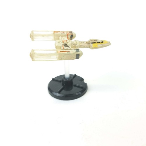 Star Wars Miniatures Y-Wing Starfighter Ace w/Card 30/60 Rebel Light Side - Picture 2 of 6