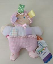Mary Meyer Taggies Baby Doll 8" Plush Lovey Soft Toy Stuffed Baby Doll