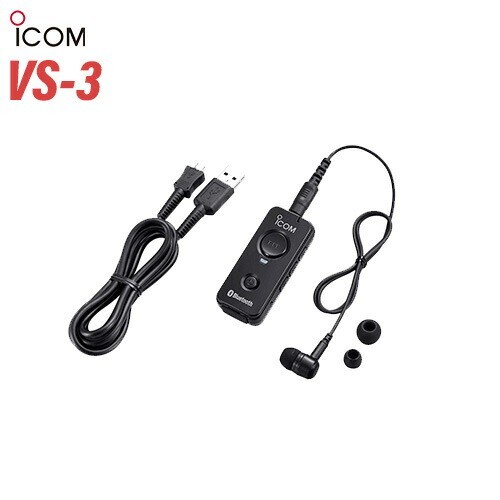 Icom VS-3 VS3 Bluetooth Headset Black From Japan New - Picture 1 of 2