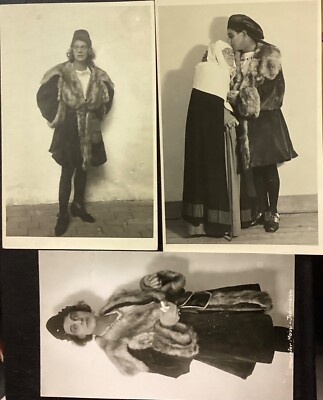 ALEXANDER MOISSI,3 ELLINGER- Fotos ''Jedermann''Sbg. 1927