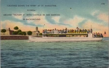 postcard ship aboard the victory
