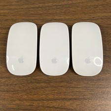 Lot of 3 Apple Magic Mouse AA Battery Version A1296 Wireless OEM MISSING COVERS