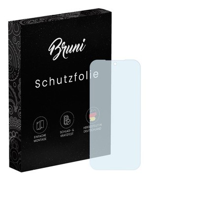 Bruni 2x Folie für Xiaomi 17 Ultra Schutzfolie Displayschutzfolie