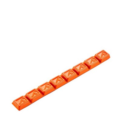 1x Motorrad Kleberiegel Klebegewicht Blei 40g Typ706 orange Hofmann Power Weight
