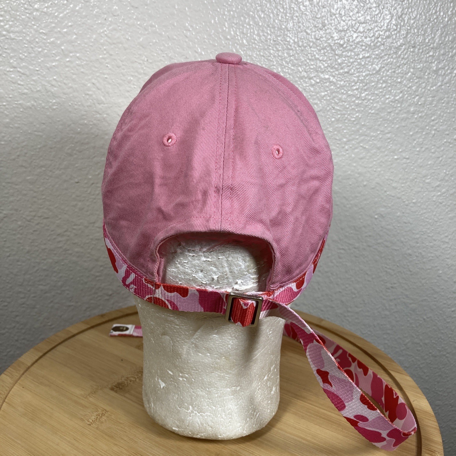 Bape Hat Adjustable A Bathing Ape Streetwear Pink… - image 5