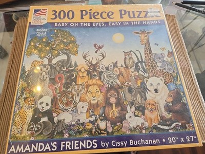 1998 Great American Puzzle Factory Amanda's Friends 300 Pc #326