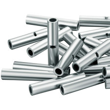 150 Pieces Non Insulated Butt Connectors 22-16 Gauge Electrical Wire Seamless Un