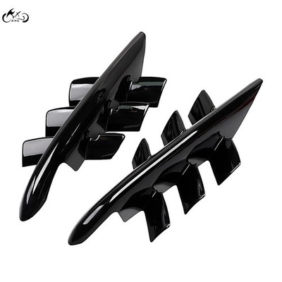 Black Shark Gills Fairing Accents For Honda Goldwing GL1800 2001-2010 GL1800HPN