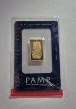 PAMP Suisse Lady Fortuna Gold Bar 10g 999.9 Fine Gold 3193.39 per troy oz