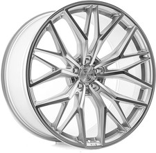 Alloy Wheels 20" Axe EX55 Silver Pol For Rolls Royce Ghost [RR04] 09-20