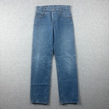 Vintage Levi  s Jeans Women  s 27x30 26x29 Blue 701 0113 Straight Leg 80s USA
