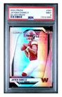2024 PANINI PRIZM NFL FOOTBALL JAYDEN DANIELS #347 SILVER PRIZM ROOKIE PSA 9 RC