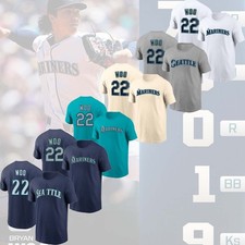 NEW ITEM!!!! - Bryan Woo #22 Seattle Mariners Team 2026 Player Name And Number