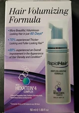 New Rapid Hair Volumizing Leave In Conditioner Mousse - Expiration 09/26