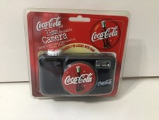 Coca Cola 35 mm Reusable Camera 1999 New Old Stock Sealed in Case