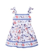 Janie And Jack Floral Bow Strap Dress