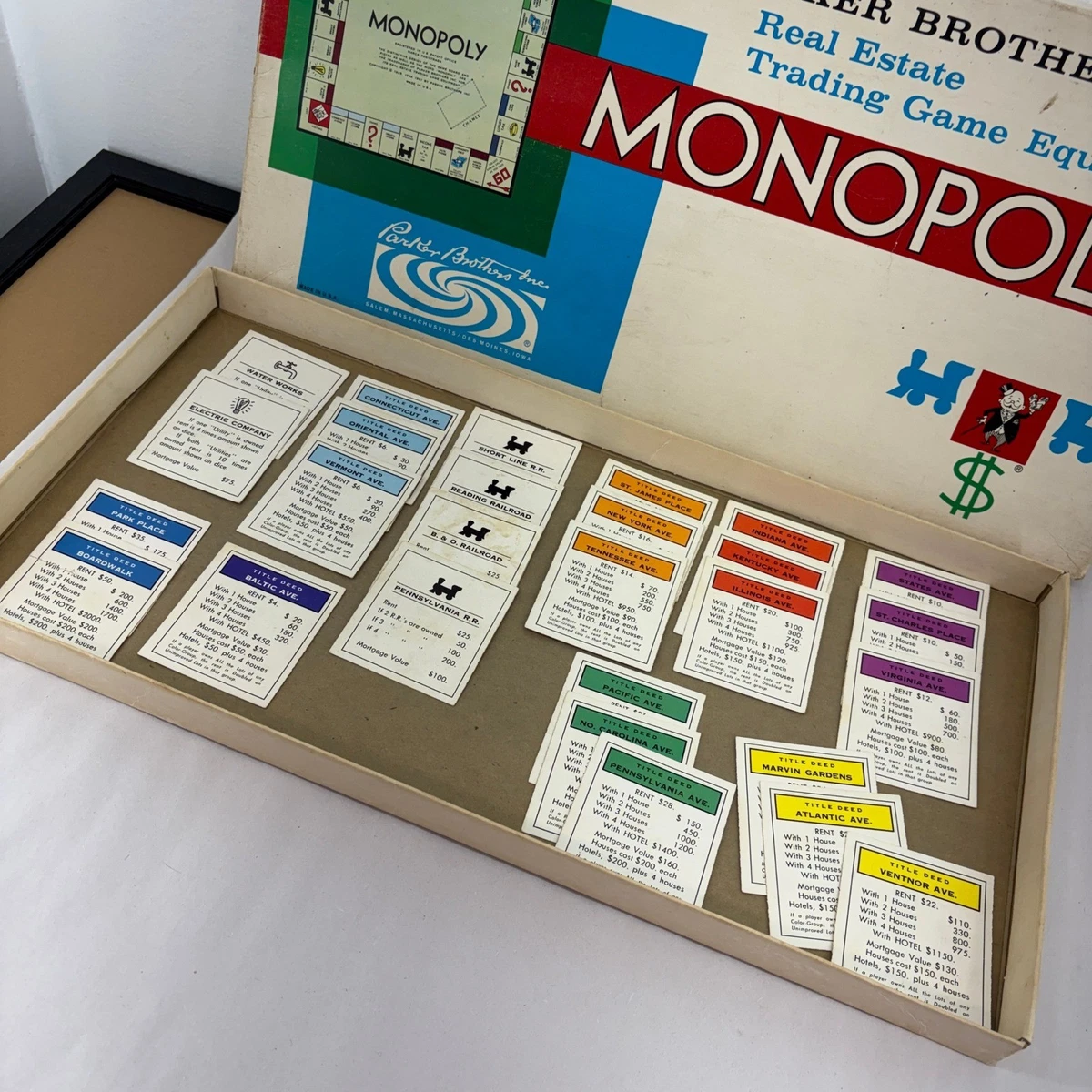 White Monopoly Board Game Pieces & Parts for sale | eBay